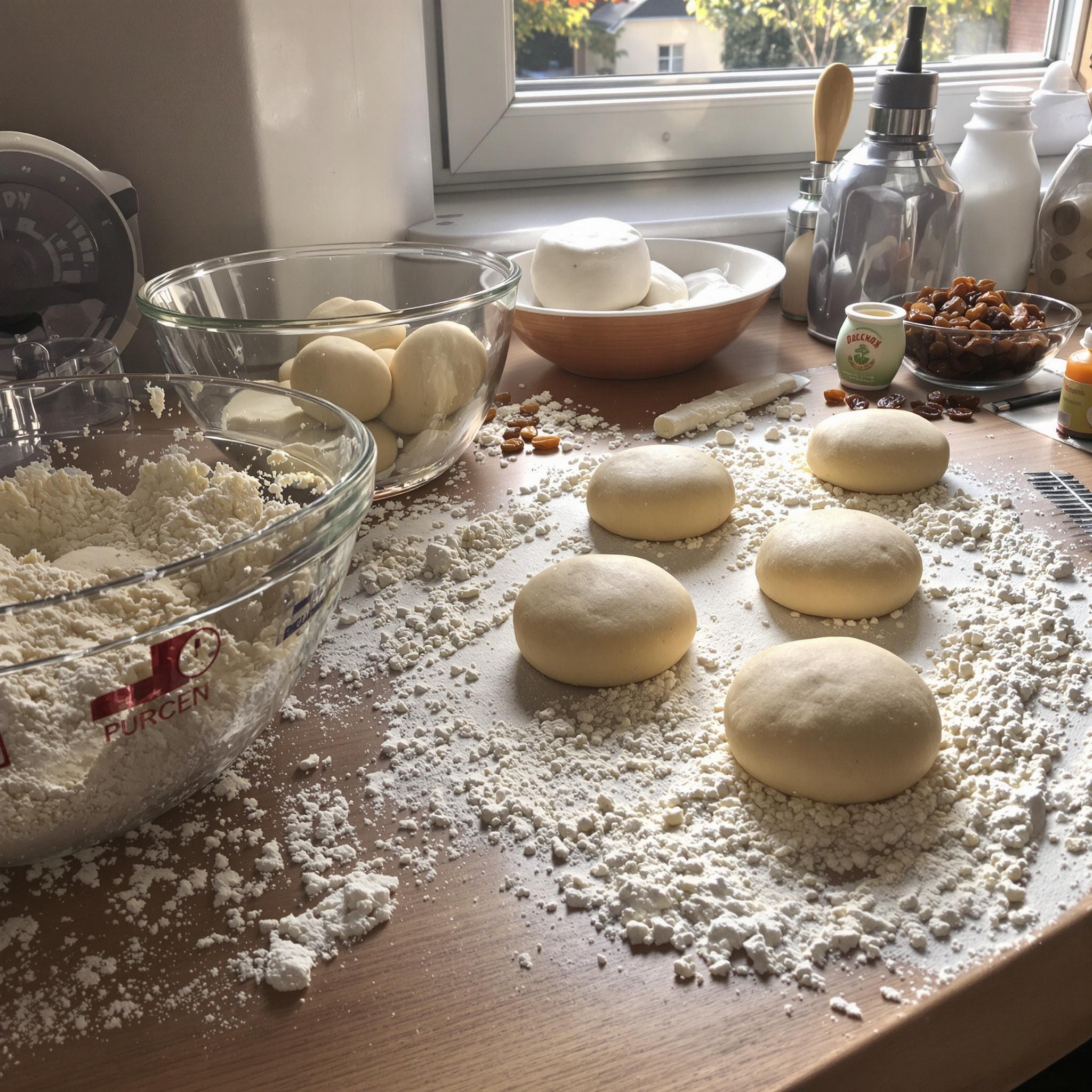 Krentenbollen met roomboter