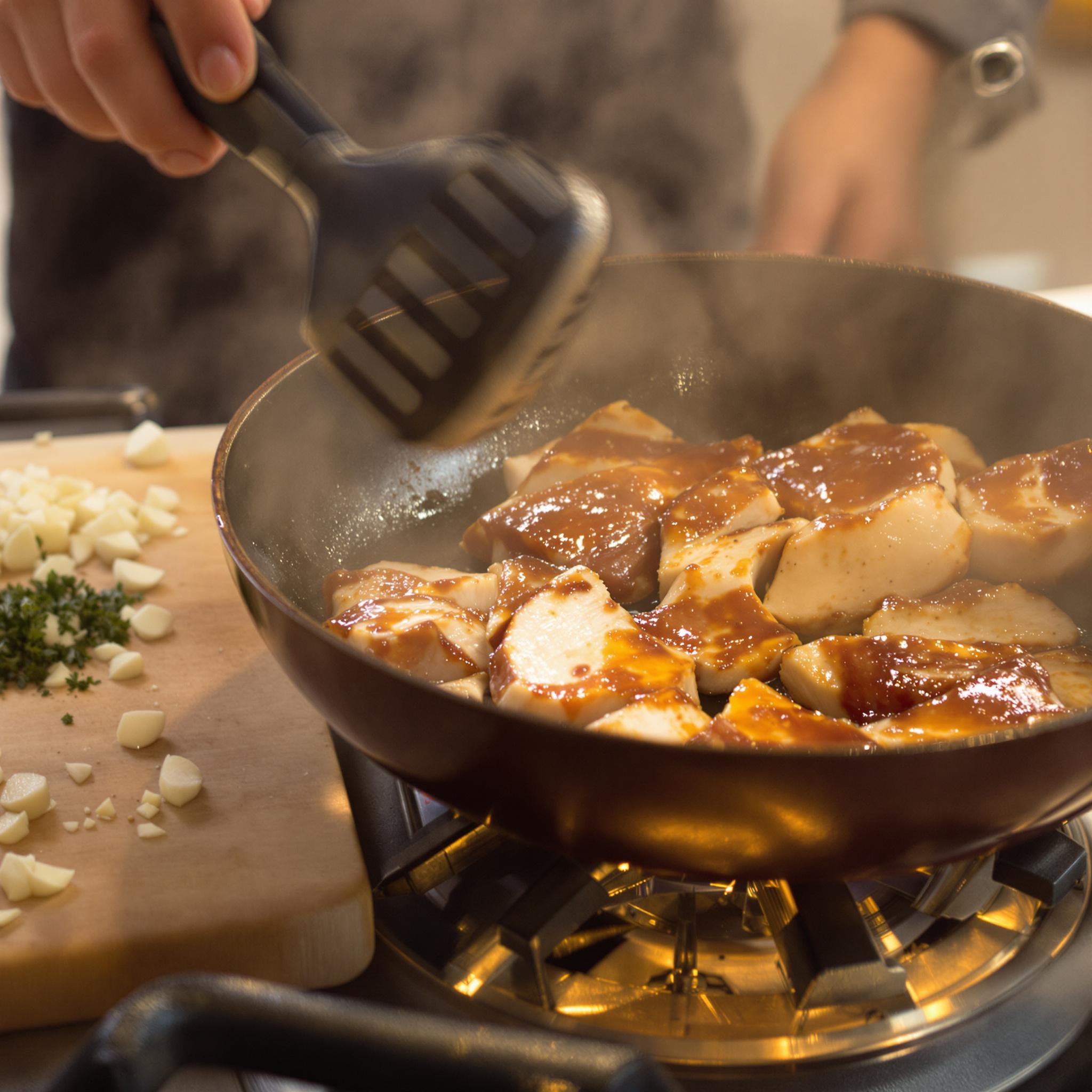 Speklapjes in honingmarinade