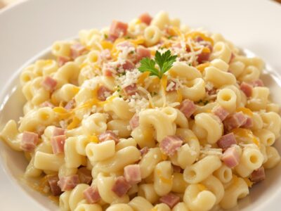 Macaroni met ham en kaas: Geniet van deze smaakvolle maaltijd!