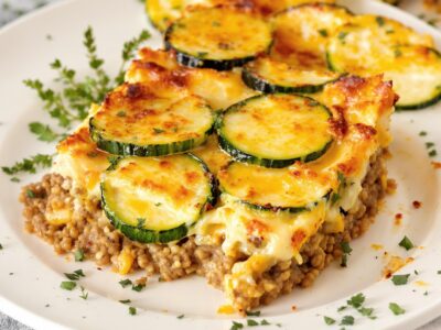 Ovenschotel met courgette en gehakt: Heerlijk en eenvoudig!