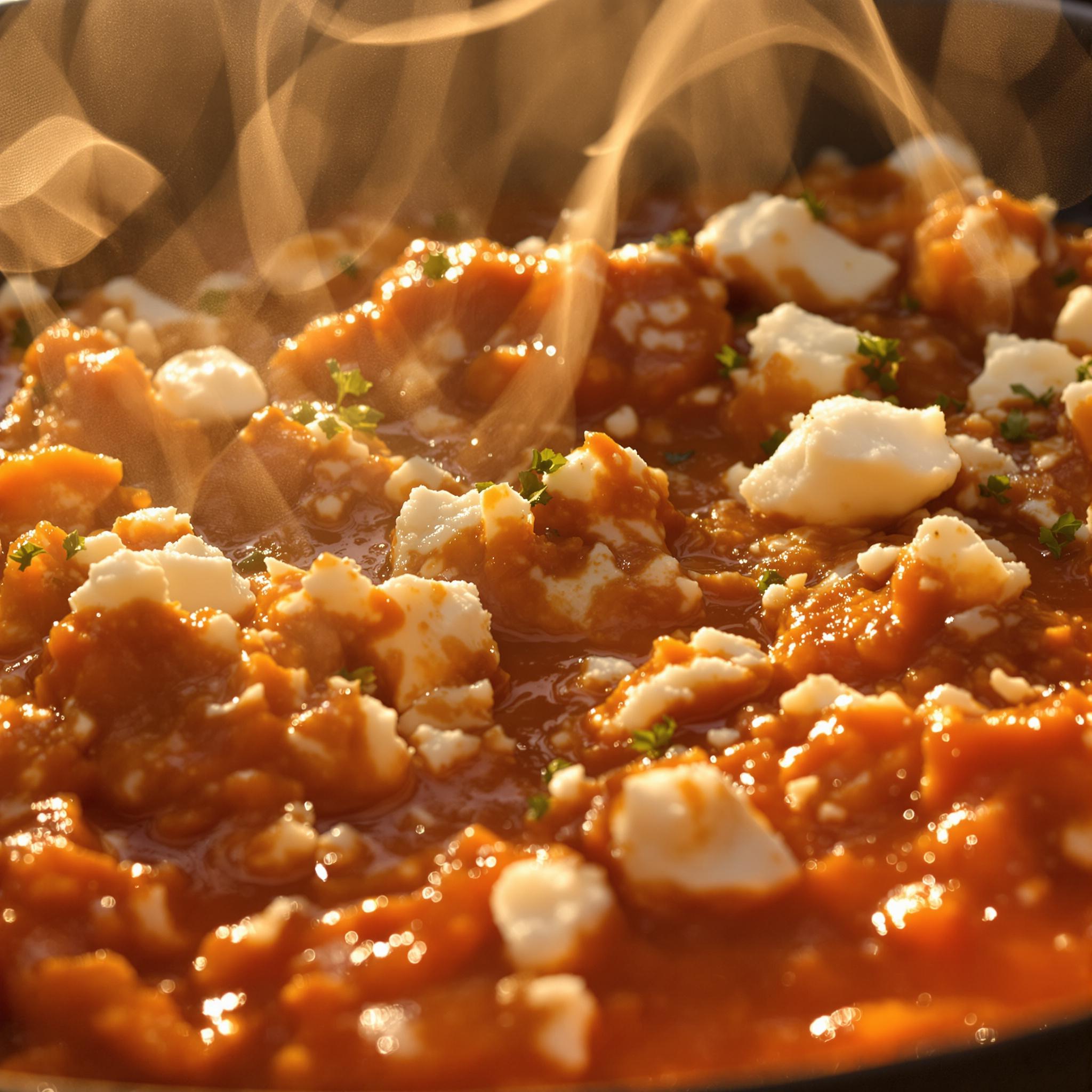 Paprikasaus met feta