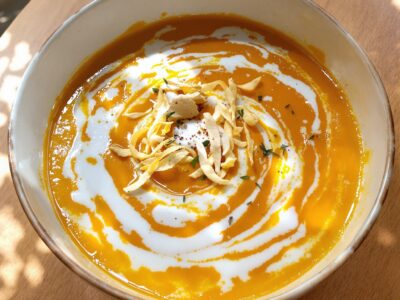 Pompoensoep met gember en kokosmelk: Een verwarmend recept!
