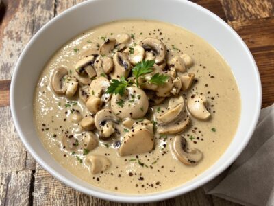 Romige champignonsaus: De perfecte toevoeging aan je maaltijd!