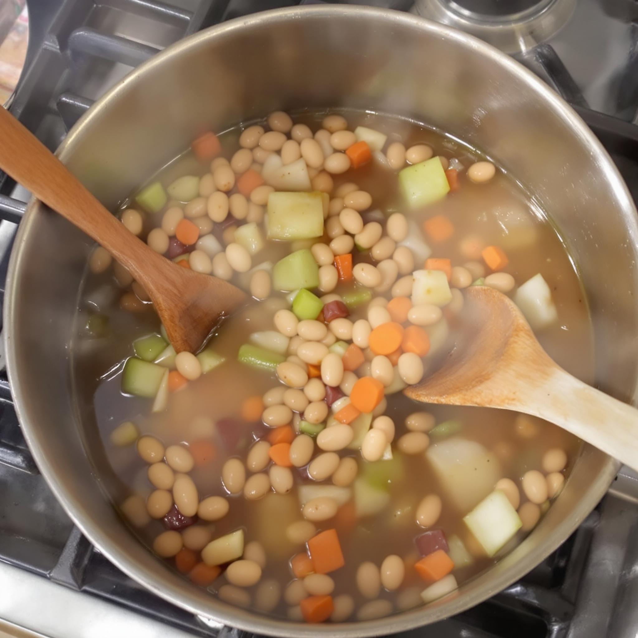 bruine bonen soep oma's recept