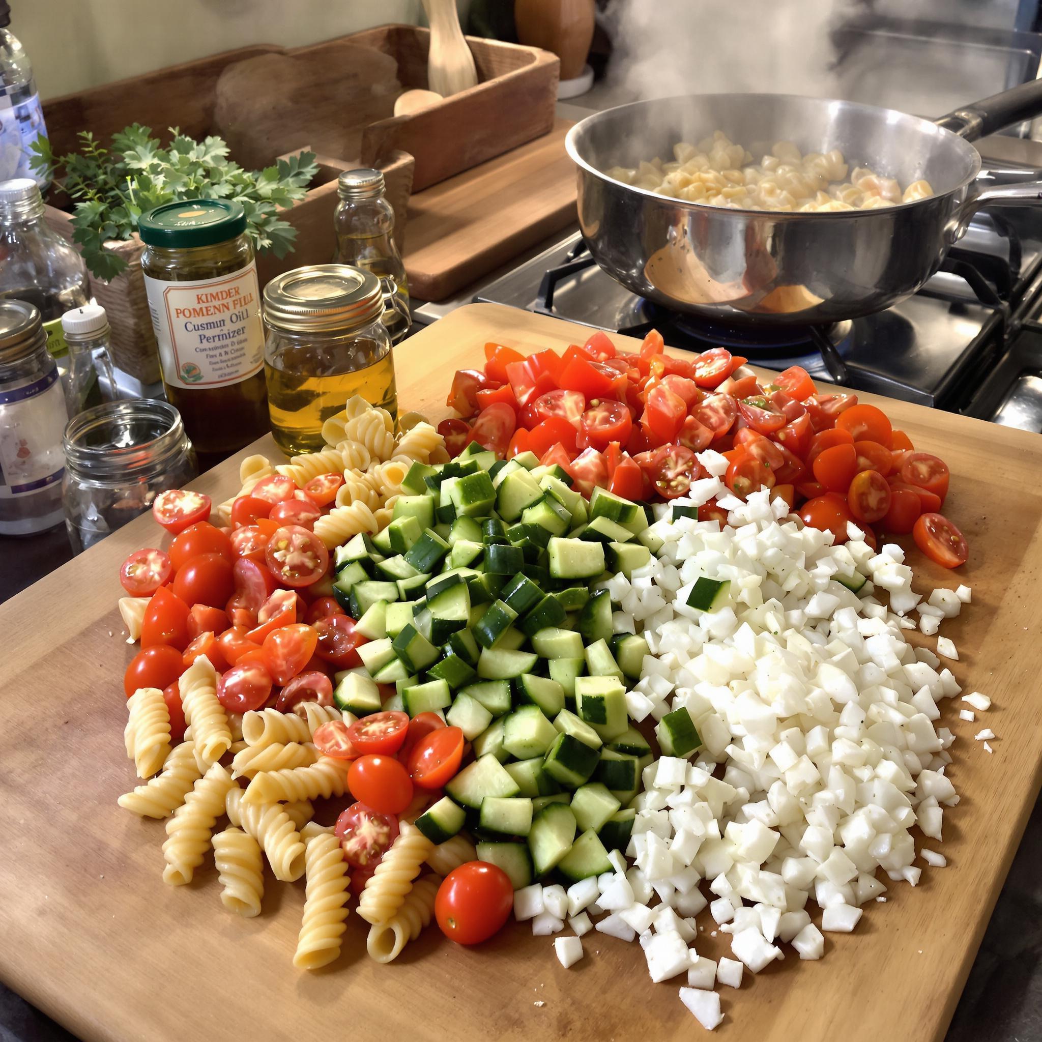 pastasalade recept