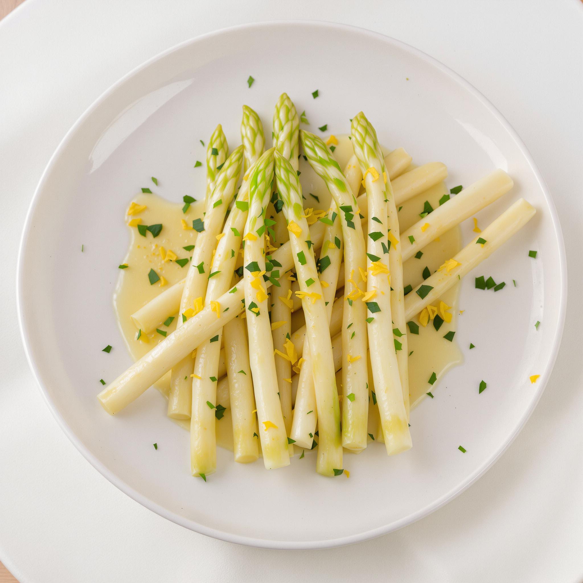 white asparagus recipe