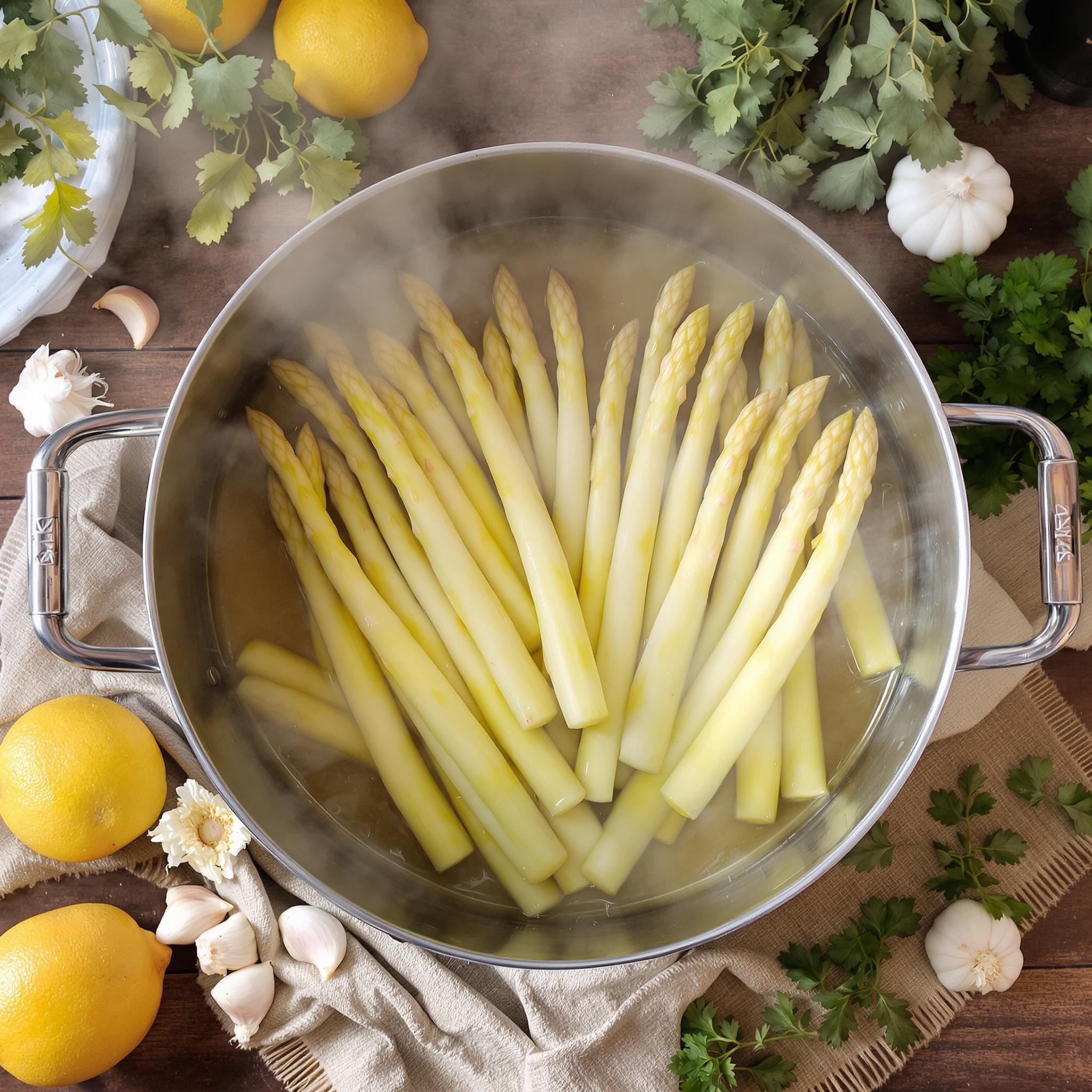 white asparagus recipe