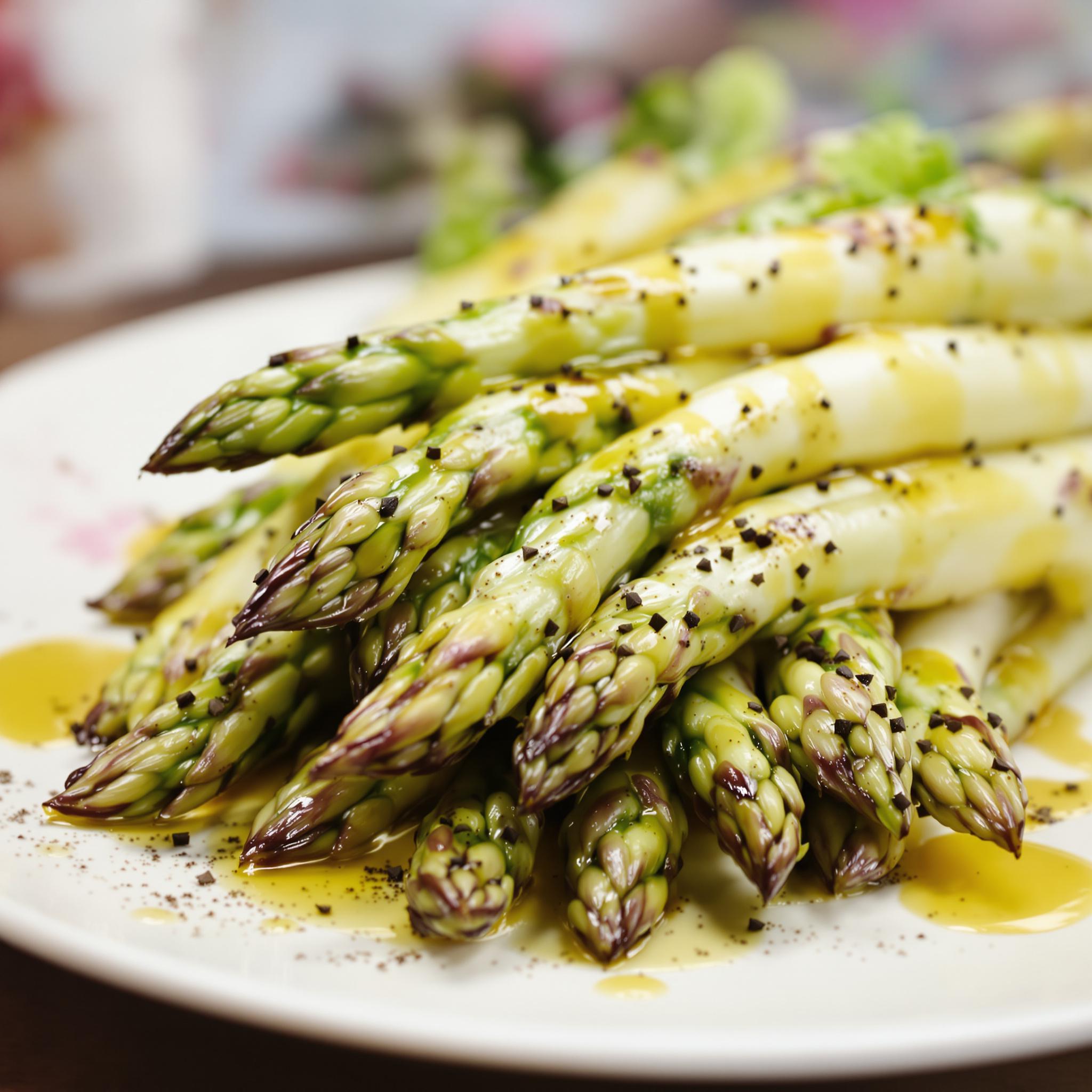 white asparagus recipe