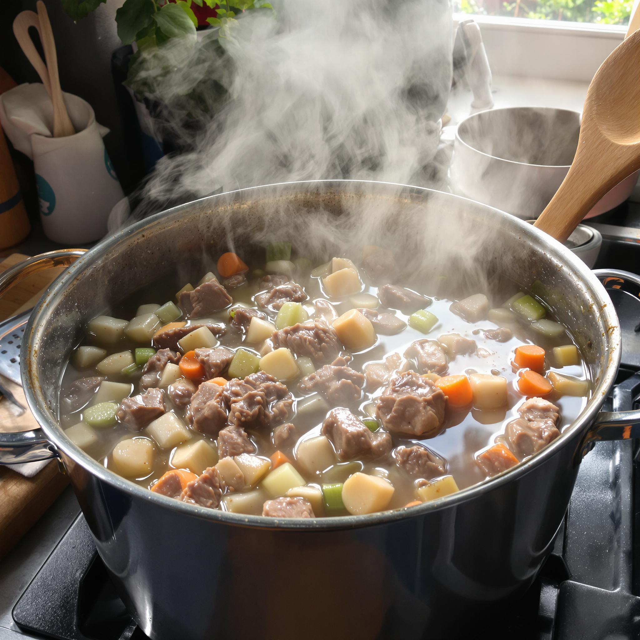 bruine bonensoep recept