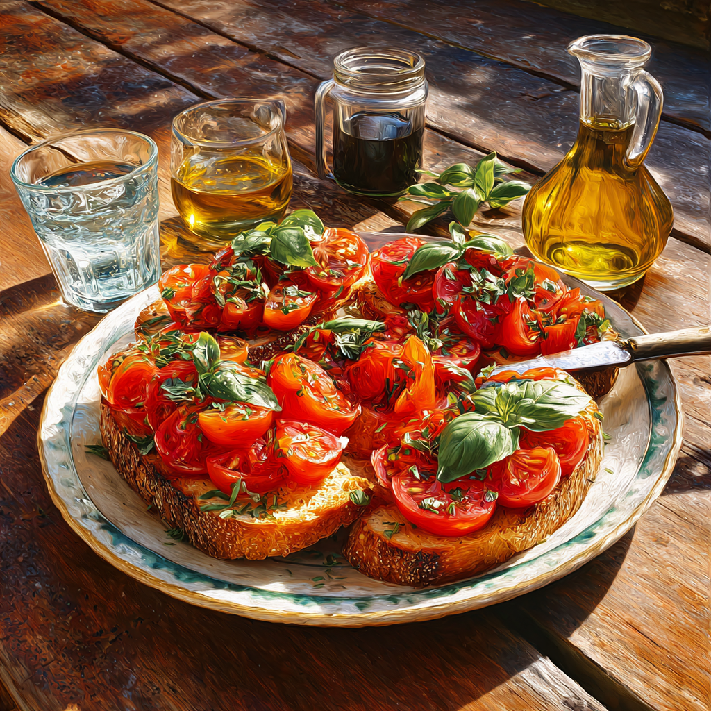 recept bruschetta