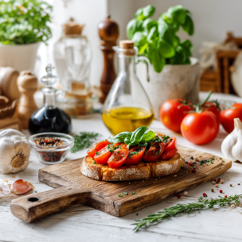 recept bruschetta