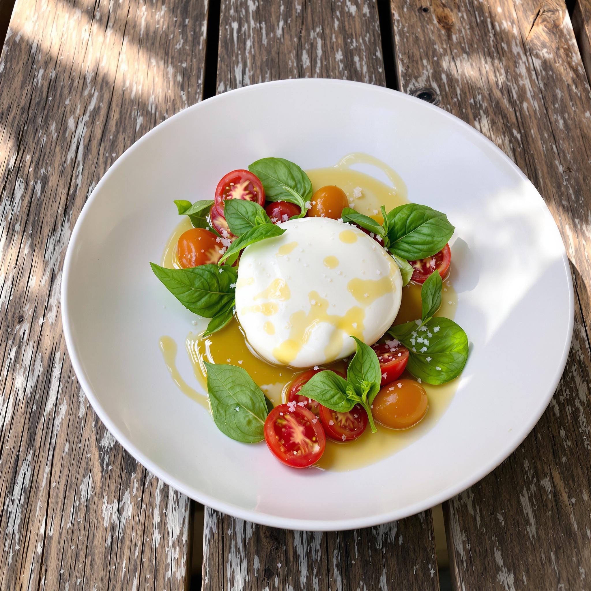 burrata recept