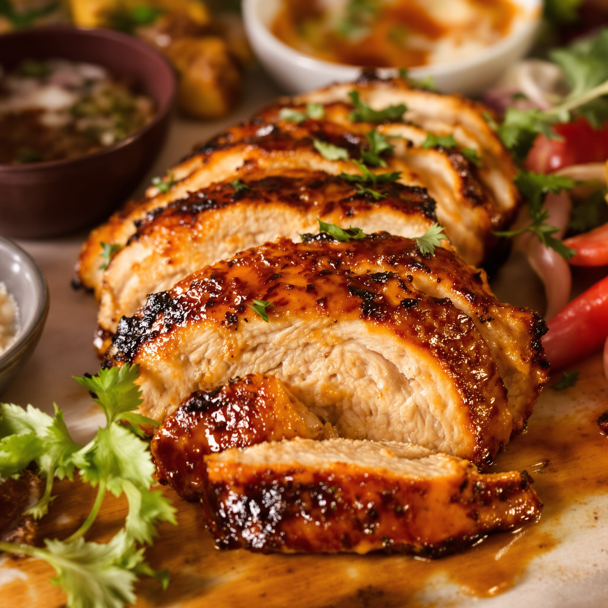 recept met gerookte kip
