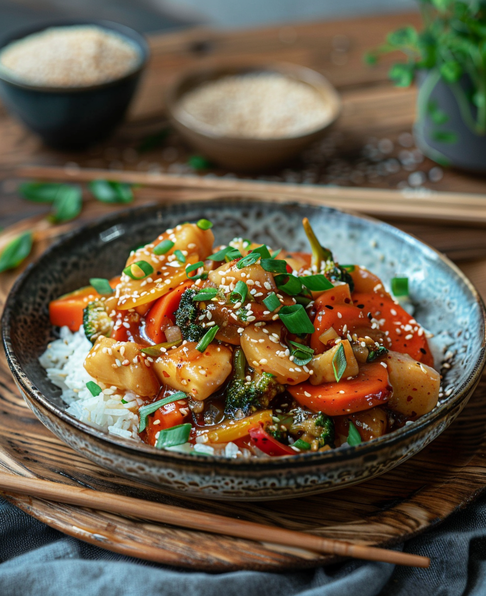 recept met roerbakgroenten