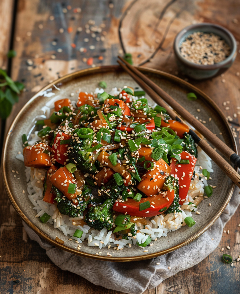 recept met roerbakgroenten