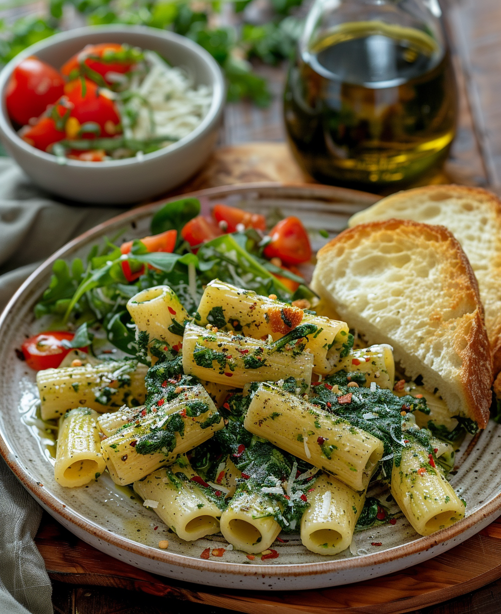 recept met spinazie