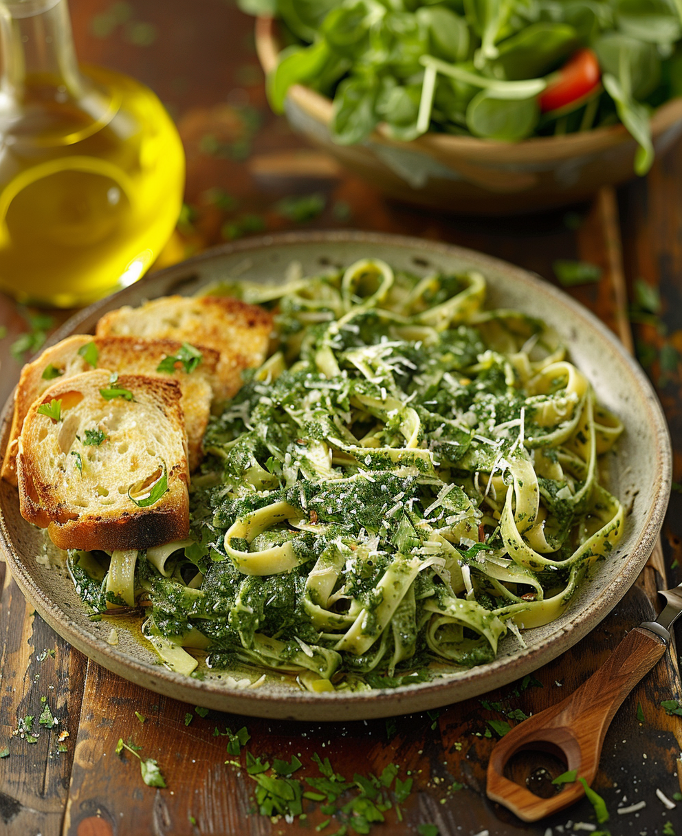 recept met spinazie