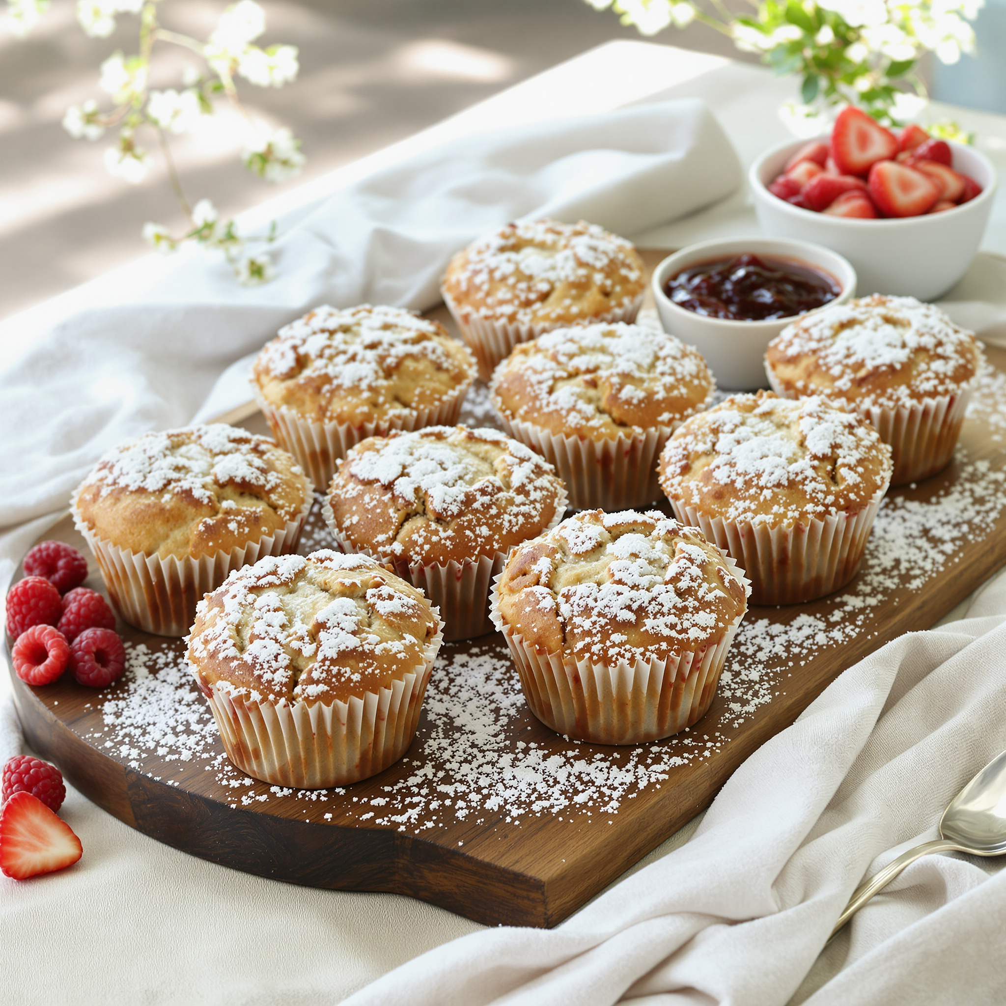 recept muffins