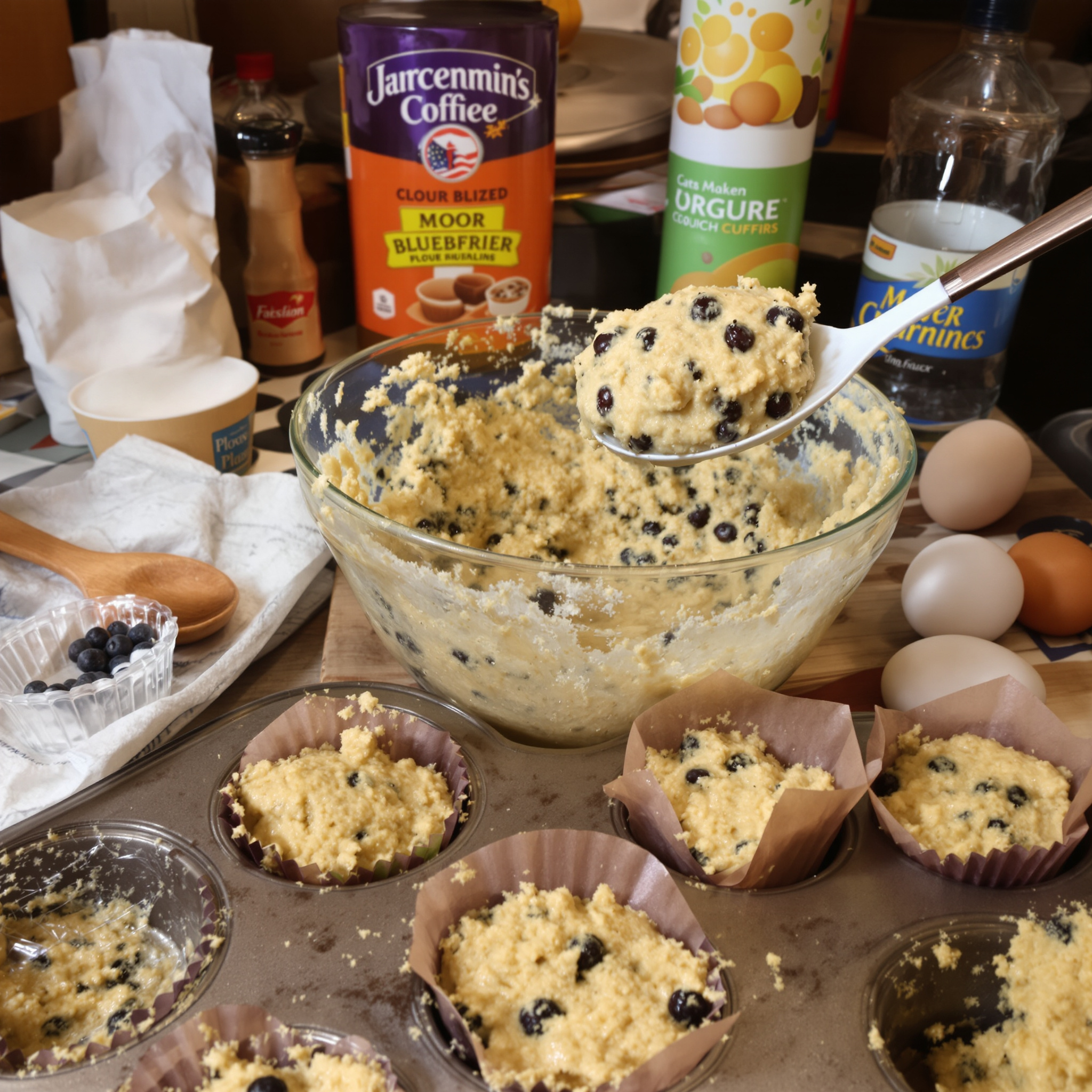 recept muffins