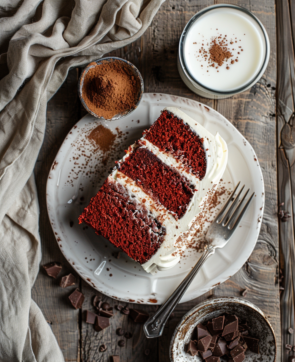 recept red velvet cake