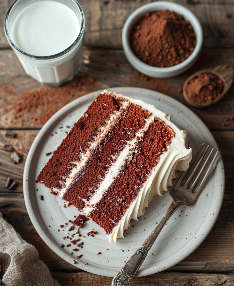 recept red velvet cake