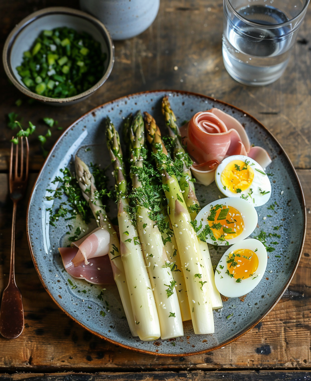 recepten met witte asperges