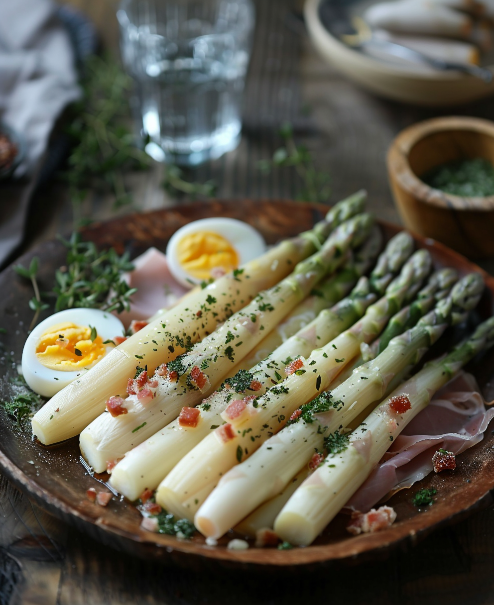 recepten met witte asperges