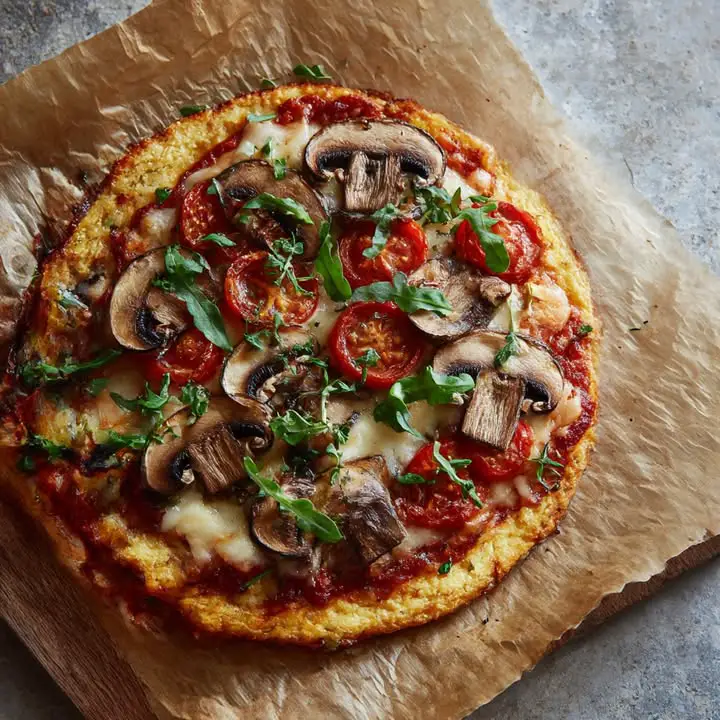Glutenvrije Bloemkoolpizza