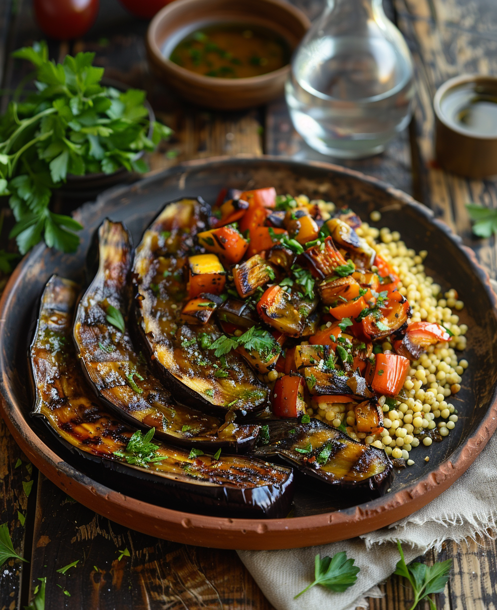 aubergine recept oven