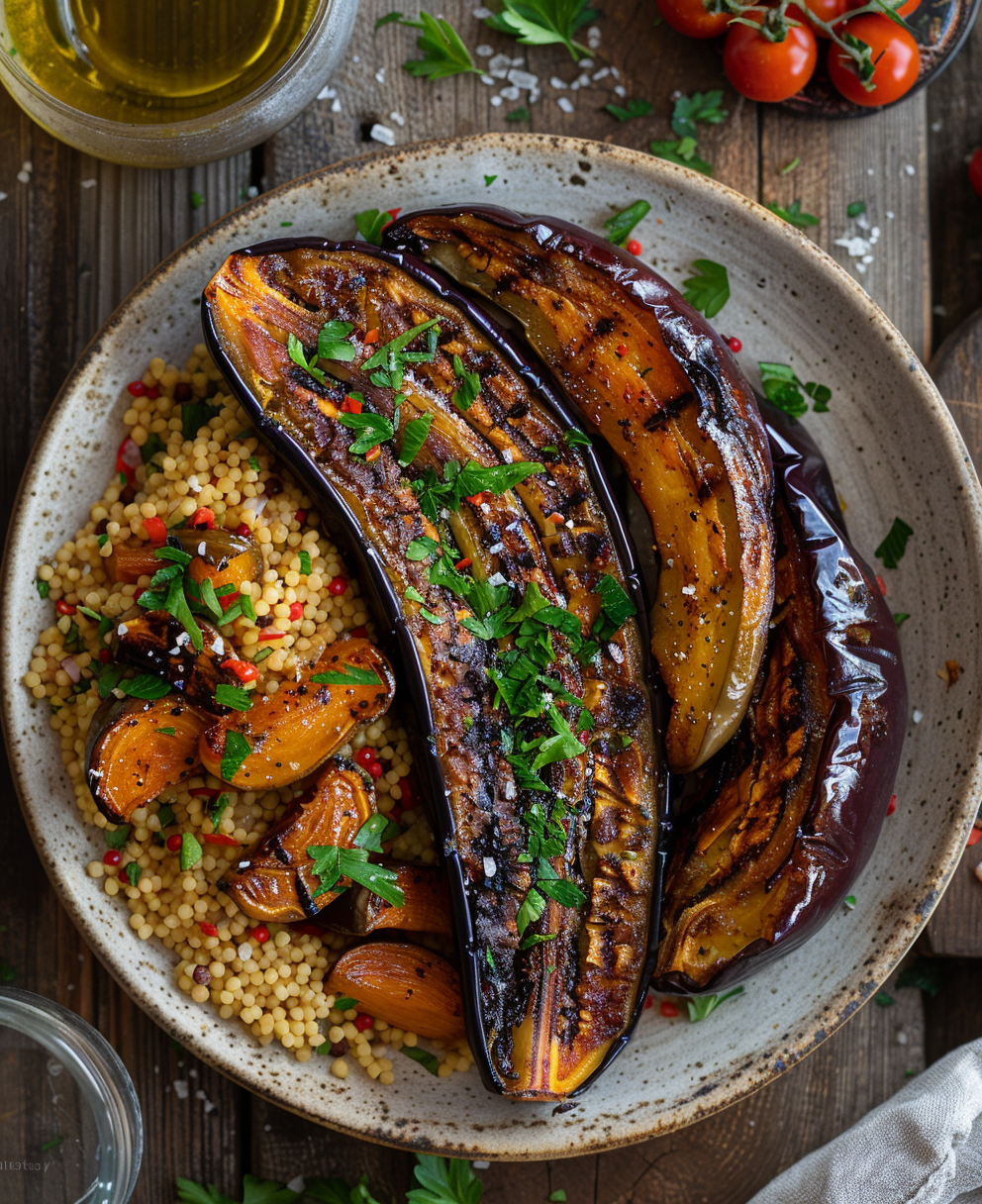 aubergine recept oven