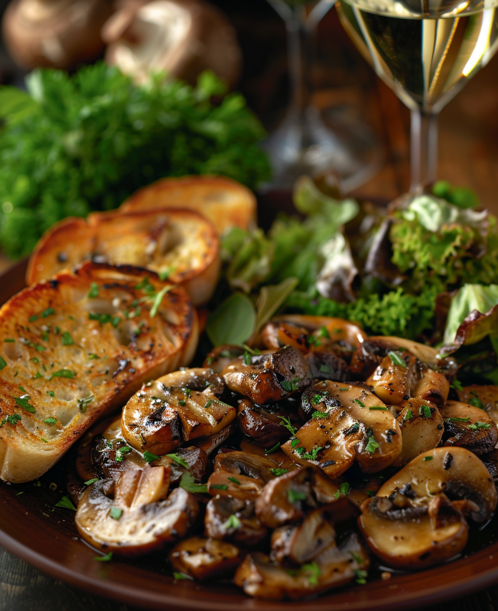 champignons recept