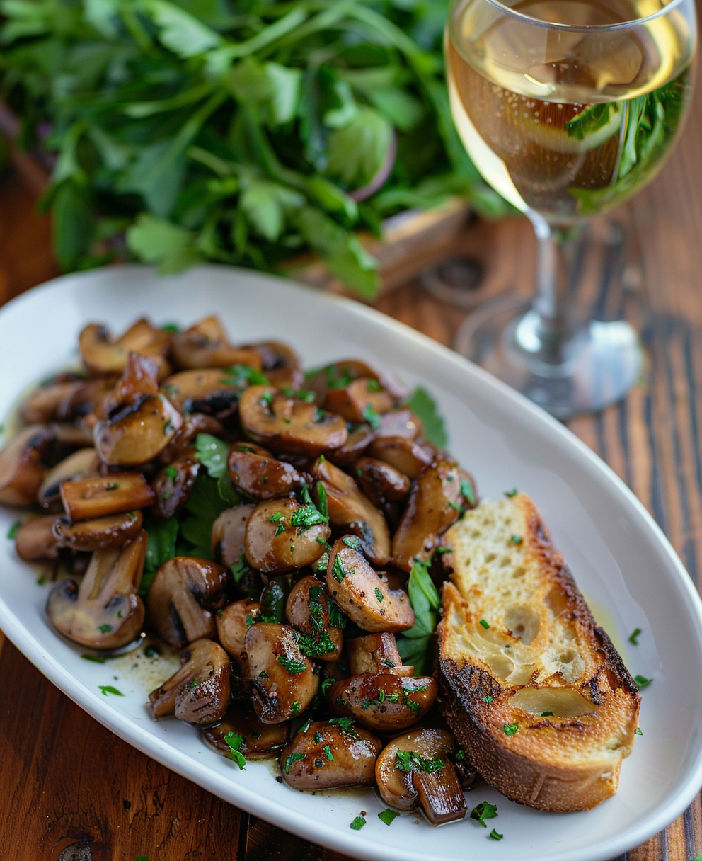 champignons recept