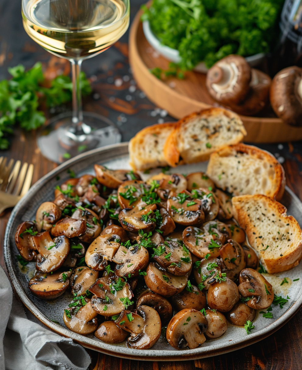 champignons recept