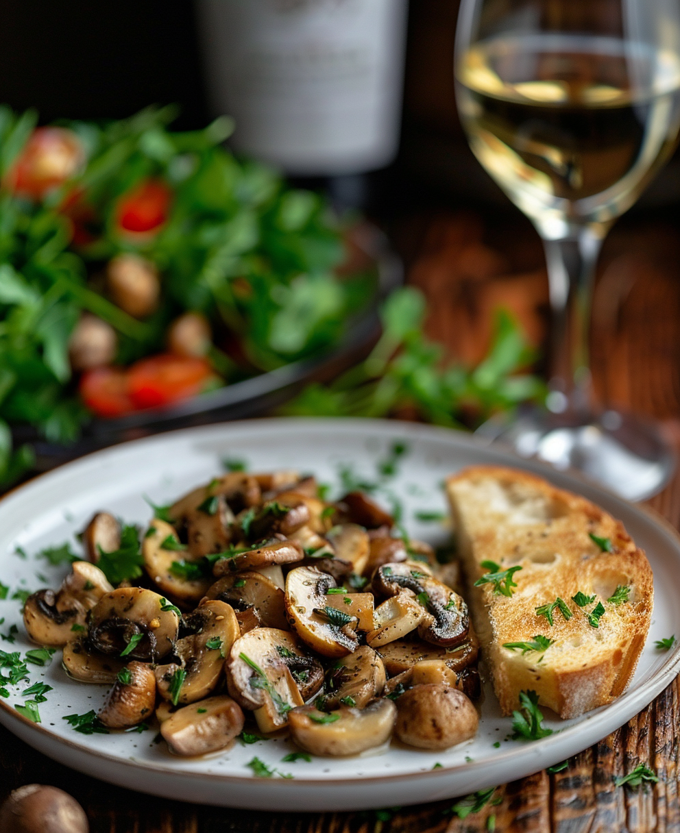 champignons recept