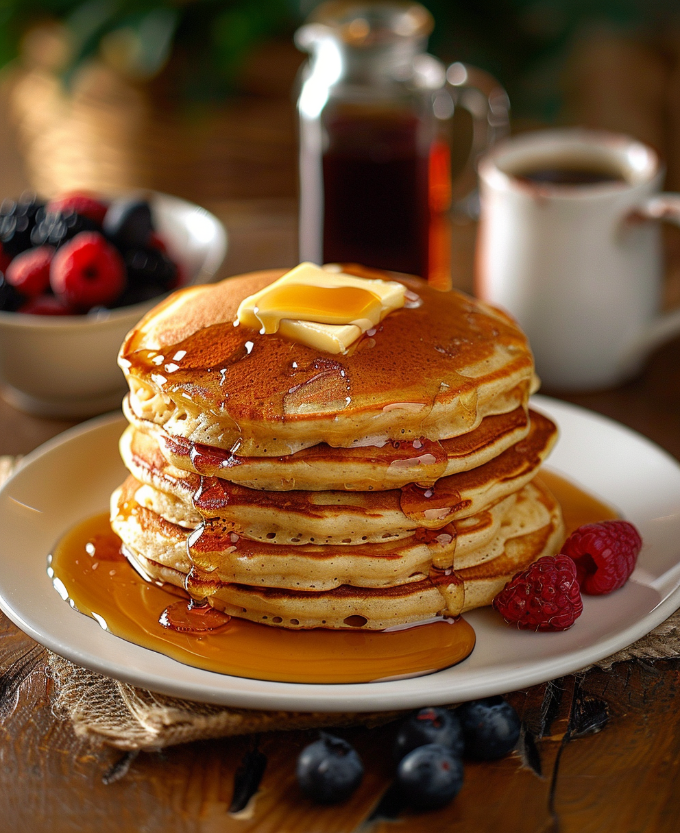 fluffy pancakes recept