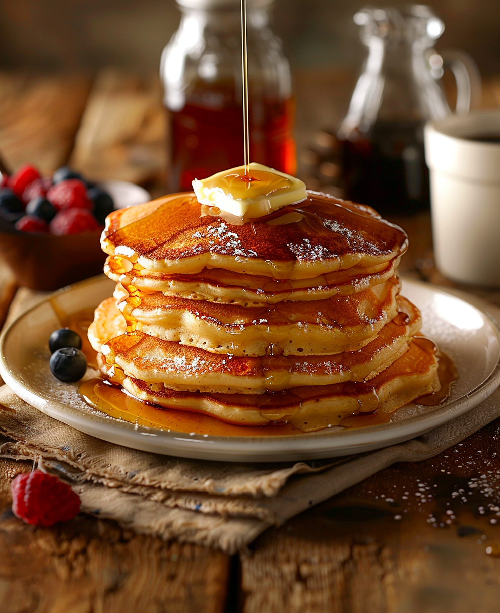fluffy pancakes recept