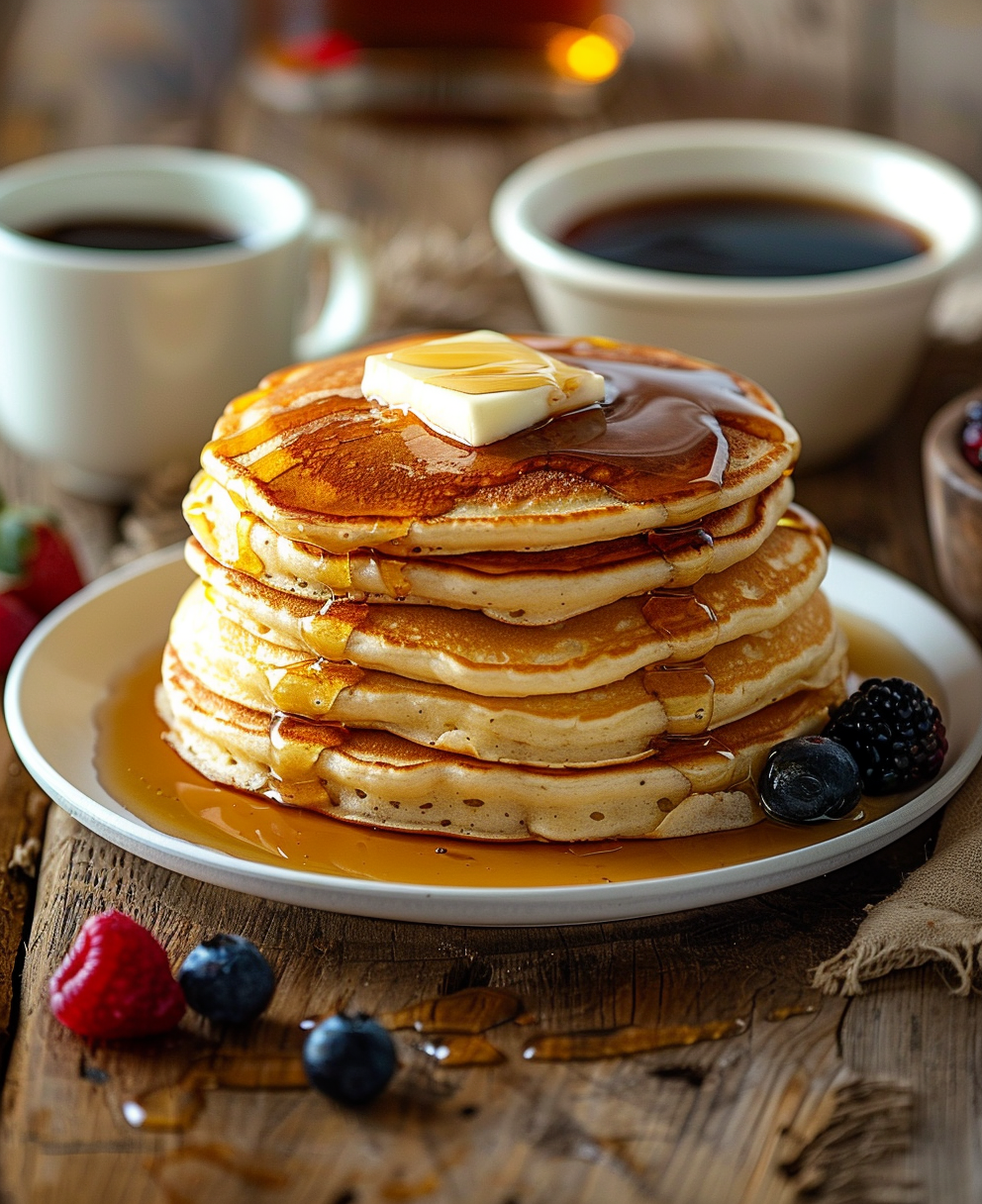 fluffy pancakes recept
