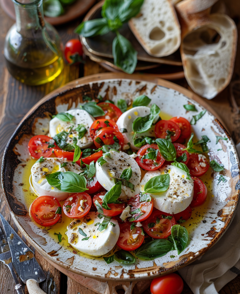 mozzarella recept