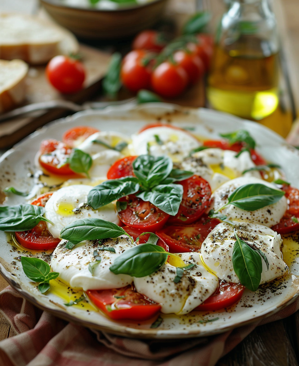 mozzarella recept