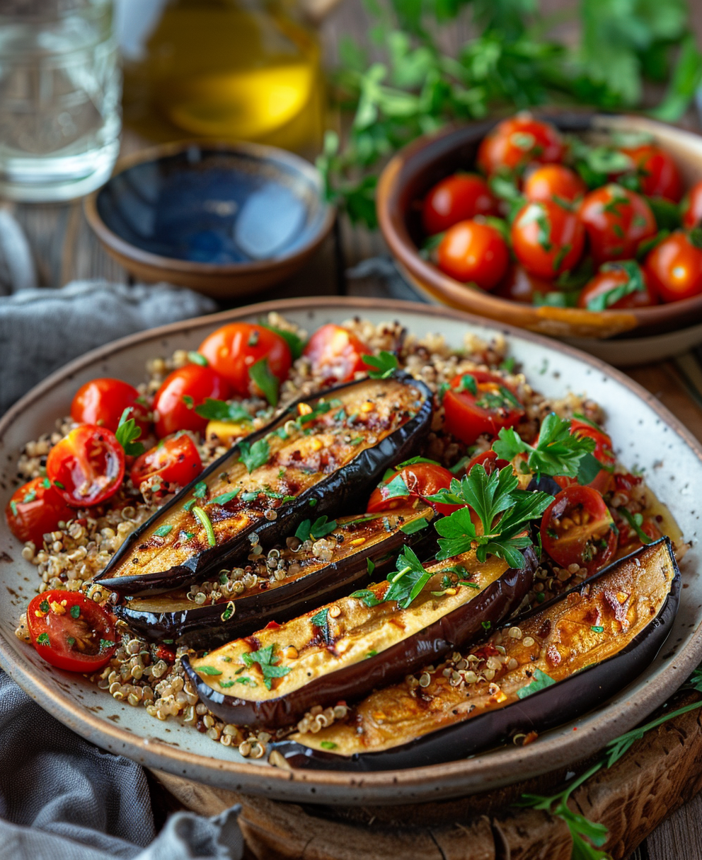 recept aubergine oven