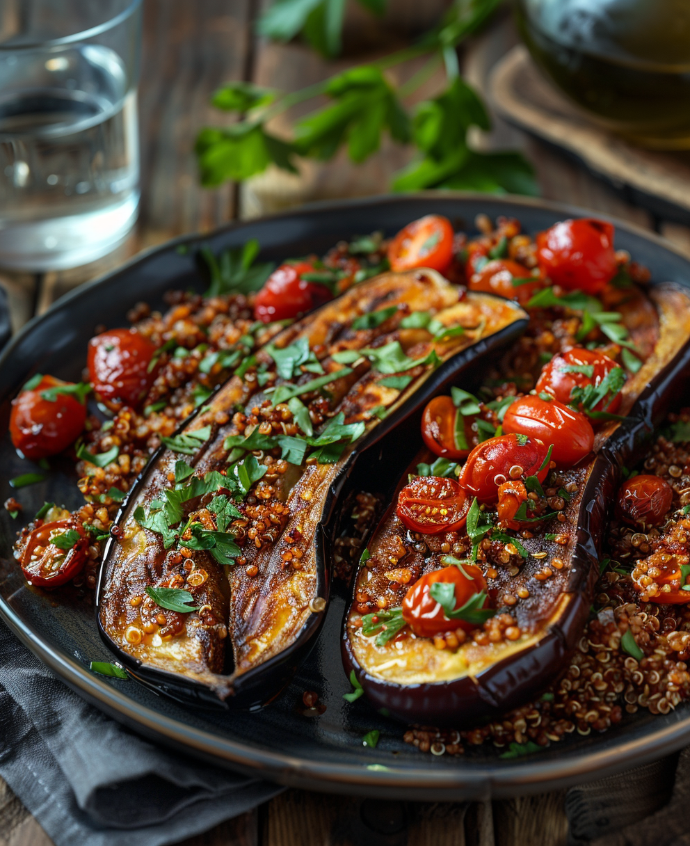 recept aubergine oven