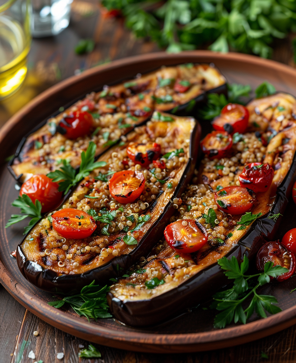 recept aubergine oven