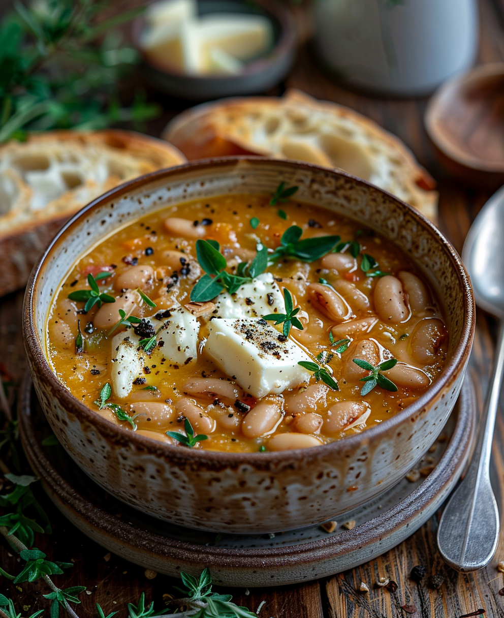 recept bruine bonensoep