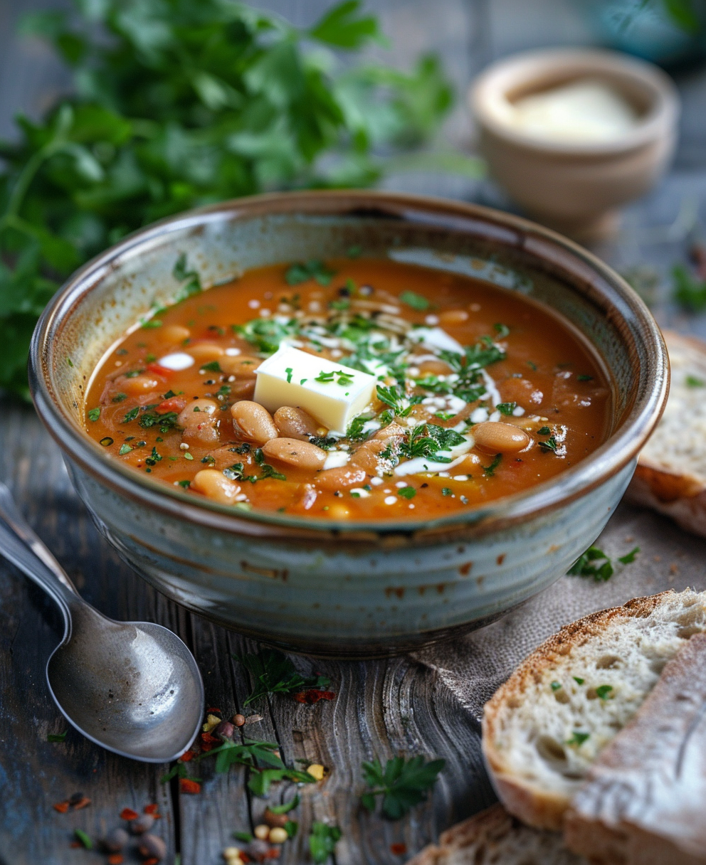 recept bruine bonensoep