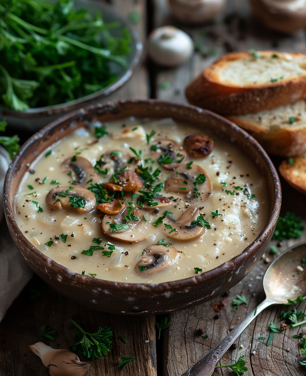recept champignonsoep