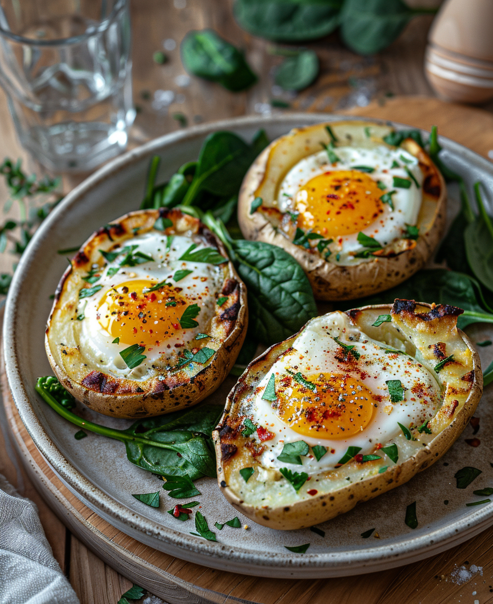 recept met gebakken aardappelen