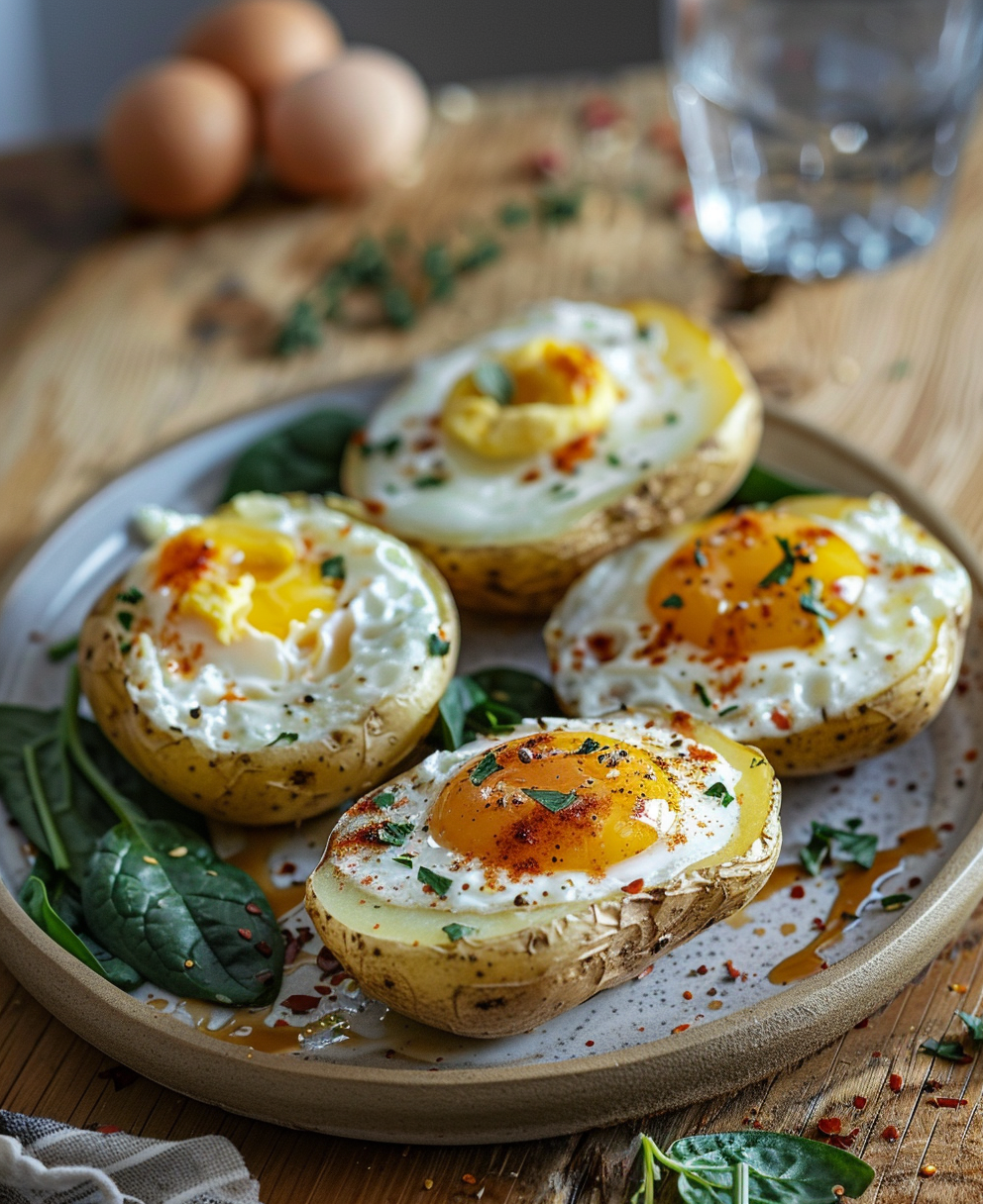 recept met gebakken aardappelen