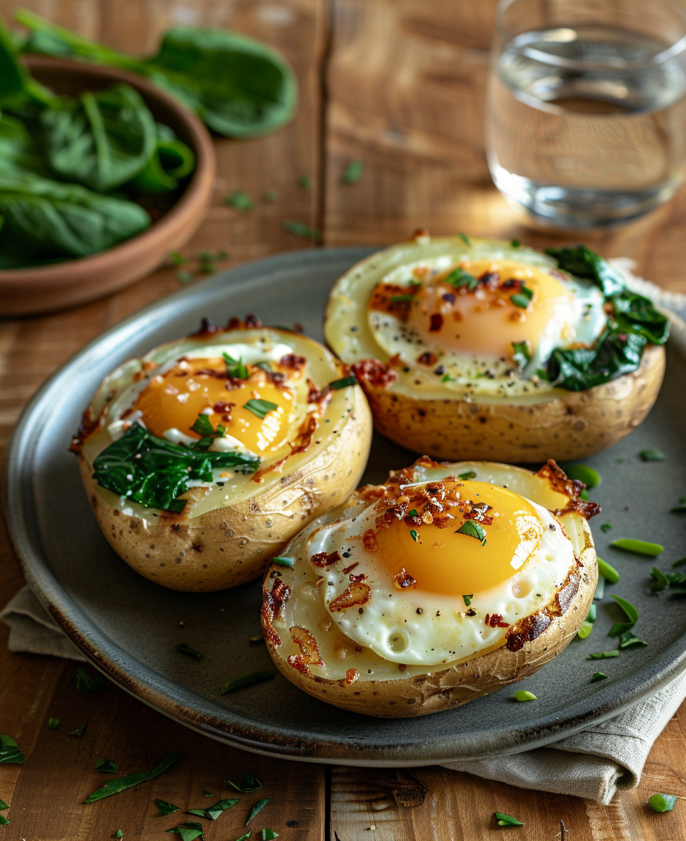 recept met gebakken aardappelen