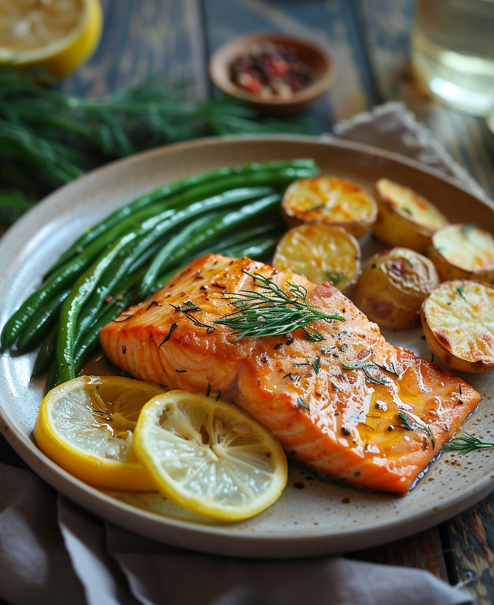 recept met zalm uit de oven