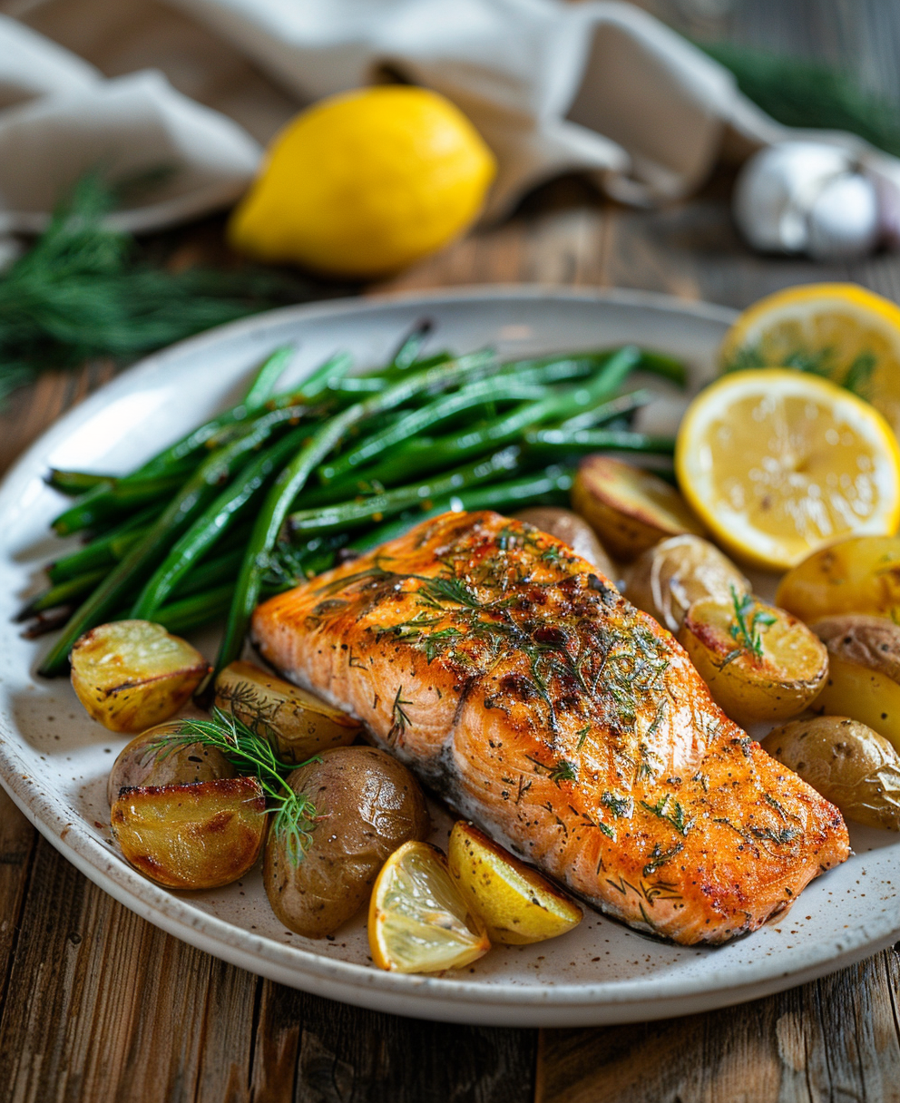 recept met zalm uit de oven